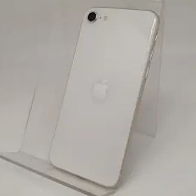 【中古】Apple au 【SIMフリー】 iPhone SE（第3世代） 64GB スターライト MMYD3J/A【日本橋3】保証期間１ヶ月【ランクB】