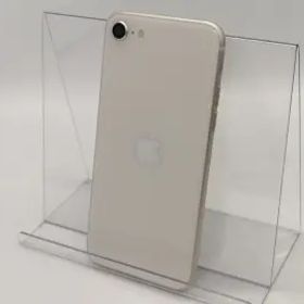 【中古】Apple au 【SIMフリー】 iPhone SE（第3世代） 64GB スターライト MMYD3J/A【大宮東口】保証期間１ヶ月【ランクB】