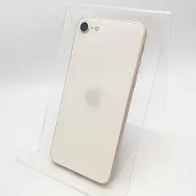【中古】Apple au 【SIMフリー】 iPhone SE（第3世代） 64GB スターライト MMYD3J/A【高崎モントレー】保証期間１ヶ月【ランクB】