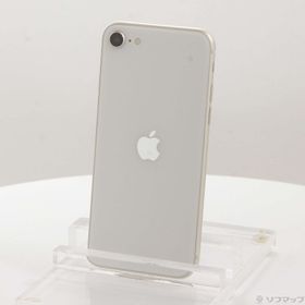 (中古)Apple iPhone SE 第3世代 128GB スターライト MMYG3J/A SIMフリー(297-ud)