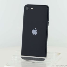 (中古)Apple iPhone SE 第3世代 128GB ミッドナイト MMYF3J/A SIMフリー(196-ud)