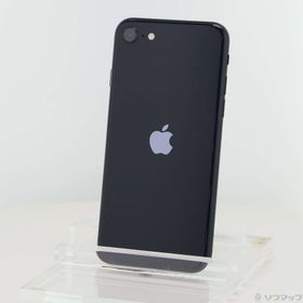 (中古)Apple iPhone SE 第3世代 128GB ミッドナイト MMYF3J/A SIMフリー(198-ud)