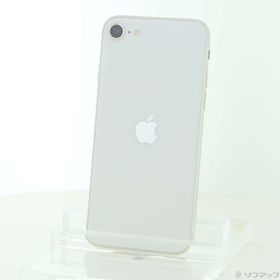 (中古)au iPhone SE 第3世代 128GB スターライト MMYG3J/A SIMフリー(198-ud)