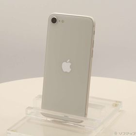 (中古)Apple iPhone SE 第3世代 128GB スターライト MMYG3J/A SIMフリー(295-ud)