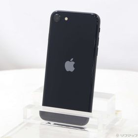 (中古)Apple iPhone SE 第3世代 64GB ミッドナイト MMYC3J/A SIMフリー(198-ud)