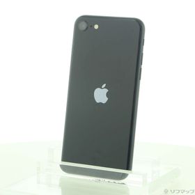 (中古)Apple iPhone SE 第3世代 64GB ミッドナイト MMYC3J/A SIMフリー(276-ud)