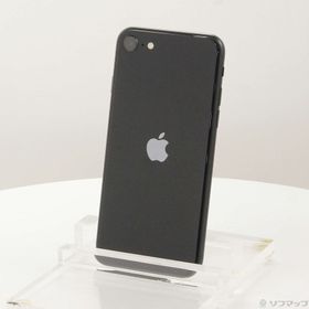 (中古)Apple iPhone SE 第3世代 64GB ミッドナイト MMYC3J/A SIMフリー(344-ud)