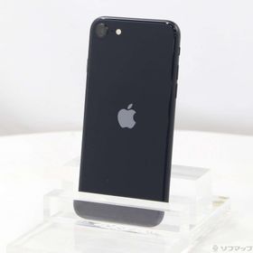 (中古)Apple iPhone SE 第3世代 64GB ミッドナイト MMYC3J/A SIMフリー(377-ud)