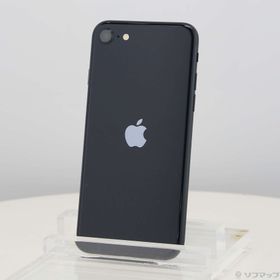 (中古)Apple iPhone SE 第3世代 128GB ミッドナイト MMYF3J/A SIMフリー(348-ud)