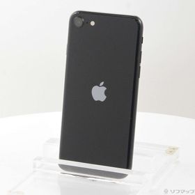 (中古)Apple iPhone SE 第3世代 256GB ミッドナイト MMYJ3J/A SIMフリー(348-ud)