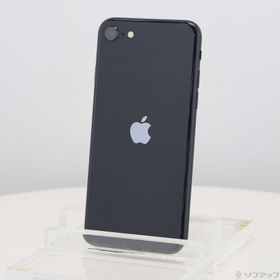 (中古)Apple iPhone SE 第3世代 64GB ミッドナイト MMYC3J/A SIMフリー(196-ud)