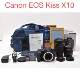 Canon EOS Kiss X10 標準&望遠ダブルレンズセット