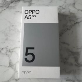 OPPO A5 5G 本体 ホワイト