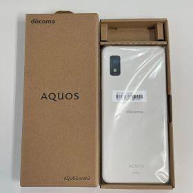 docomo AQUOS wish3 SH-53D ホワイト