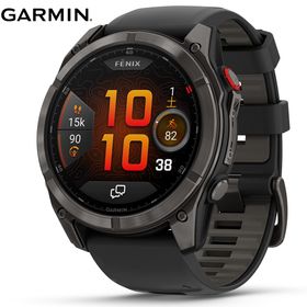 ガーミン GARMIN fenix 8 Pro Sapphire AMOLED 51mm フェニックス8 プロ アモレッド 51mm スマートウォッチ 腕時計 010-03199-21 Ti Carb