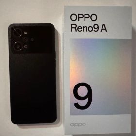 OPPO Reno9 A ナイトブラック SIMフリー スマートフォン128GB