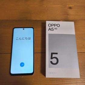 新品 未使用 OPPO A5 5G SIMフリー 128GB ホワイト