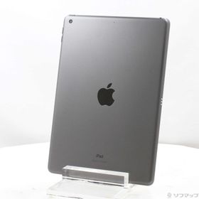 (中古)Apple iPad 第8世代 128GB スペースグレイ MYLD2J/A Wi-Fi(349-ud)