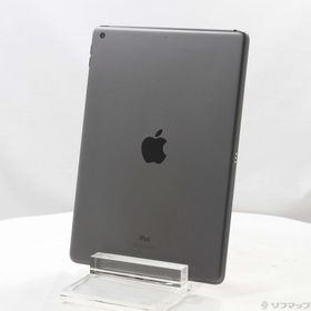 (中古)Apple iPad 第8世代 128GB スペースグレイ MYLD2J/A Wi-Fi(258-ud)