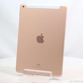 (中古)Apple iPad 第8世代 32GB ゴールド MYMK2J/A auロック解除SIMフリー(305-ud)