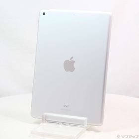 (中古)au iPad 第8世代 128GB シルバー MYMM2J/A auロック解除SIMフリー(305-ud)