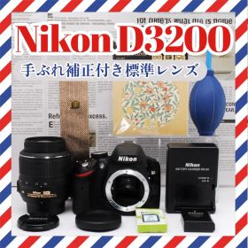 高画質❤️Nikon D3200❤️ショット数少✨デジタル一眼レフカメラ