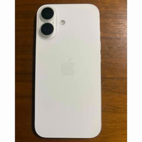 アップル(Apple)のiPhone16 256GB ホワイト(スマートフォン本体)