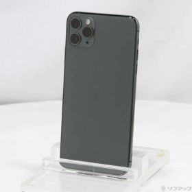 ソフマップ 〔中古品〕 iPhone11 Pro Max 256GB ミッドナイトグリーン MWHM2J／A SIMフリー【262】