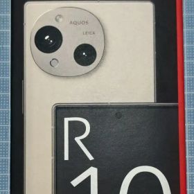 【極美品】SiMフリー版 AQUOS R10 12GB/256GB ホワイト