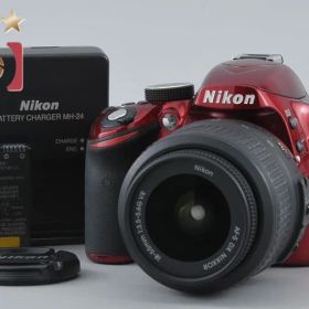 【中古】Nikon ニコン D3200 18-55 VR レンズキット レッド