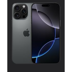 アップル(Apple)のiPhone16 Pro 128GB ブラックチタニウム(スマートフォン本体)