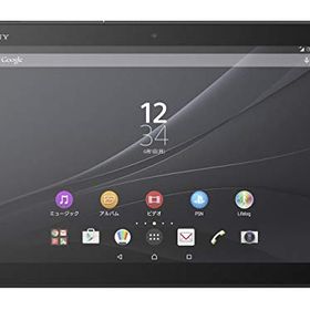 「未使用品」(docomo)Xperia Z4 Tablet SO-05G ブラック(Android 5.0)(中古品)