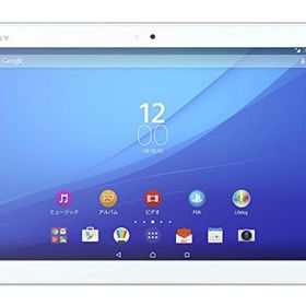 「非常に良い」(au)Xperia Z4 Tablet SOT31 ホワイト(Android 5.0)(中古品)