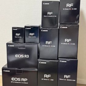 【カメラ引退】Canon EOS R3 & RP ミラーレスカメラセット