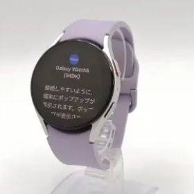 【中古】SAMSUNG Galaxy Watch5 40mm Wi-Fi/Bluetoothモデル SM-R900NZSAXJP シルバー【ECセンター】保証期間１ヶ月【ランクC】