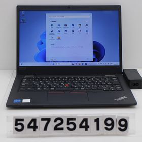 Lenovo ThinkPad L13 Gen2 Core i5 1135G7 2.4GHz/8GB/256GB(SSD)/13.3W/FWXGA(1366x768)/Win11 【中古】
