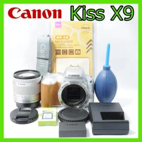 Canon Kiss X9★Wi-Fiで写真をスマホ転送★すぐ使える★シルバー