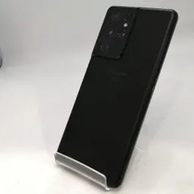 【中古】SAMSUNG docomo 【SIMロック解除済み】 Galaxy S21 Ultra 5G ファントムブラック 12GB 256GB SC-52B【静岡】保証期間１ヶ月【ラ