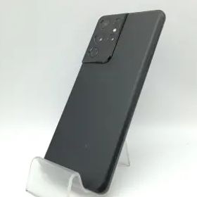 【中古】SAMSUNG docomo 【SIMロック解除済み】 Galaxy S21 Ultra 5G ファントムブラック 12GB 256GB SC-52B【秋葉本店】保証期間１ヶ月