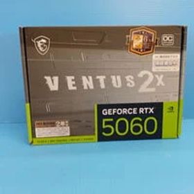中古 MSI GeForce RTX 5060 8G VENTUS 2X OC 188976 状態： B:良品
