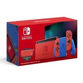 【整備済み品】 Nintendo Switch マリオレッド×ブルー セット キャリングケース「マリオレッド×ブルー エディション」付属 [video game