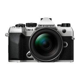 【長期保証付】OM SYSTEM OM-5 Mark II SLV シルバー 12-45mm F4.0 PRO レンズキット ミラーレスデジタル一眼カメラ IP53防水防塵対応