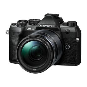 【長期保証付】OM SYSTEM OM-5 Mark II BLK ブラック 14-150mm II レンズキット ミラーレスデジタル一眼カメラ IP53防水防塵対応