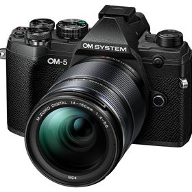 OMデジタルソリューションズ デジタル一眼カメラ OM SYSTEM OM-5 14-150mm II レンズキット [ブラック]