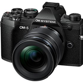 OMデジタルソリューションズ デジタル一眼カメラ OM SYSTEM OM-5 12-45mm F4.0 PRO レンズキット [ブラック]