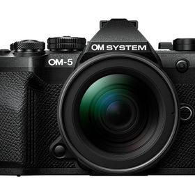 OMデジタルソリューションズ デジタル一眼カメラ OM SYSTEM OM-5 Mark II 12-45mm F4.0 PRO レンズキット [ブラック]