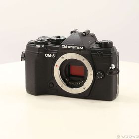 (中古)OM SYSTEM OM-5 ボディ ブラック(344-ud)