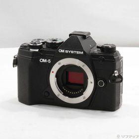 (中古)OM SYSTEM OM-5 ボディ ブラック(344-ud)