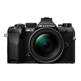 OM SYSTEM ミラーレス一眼カメラ OM-5 Mark II 12-45mm F4.0 PRO レンズキット ブラック OM-5-MK2-1245-LK-B OMデジタルソリューションズ