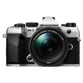 【新品/在庫あり】OM SYSTEM OM-5 Mark II 14-150mm II レンズキット シルバー 防じん・防滴仕様